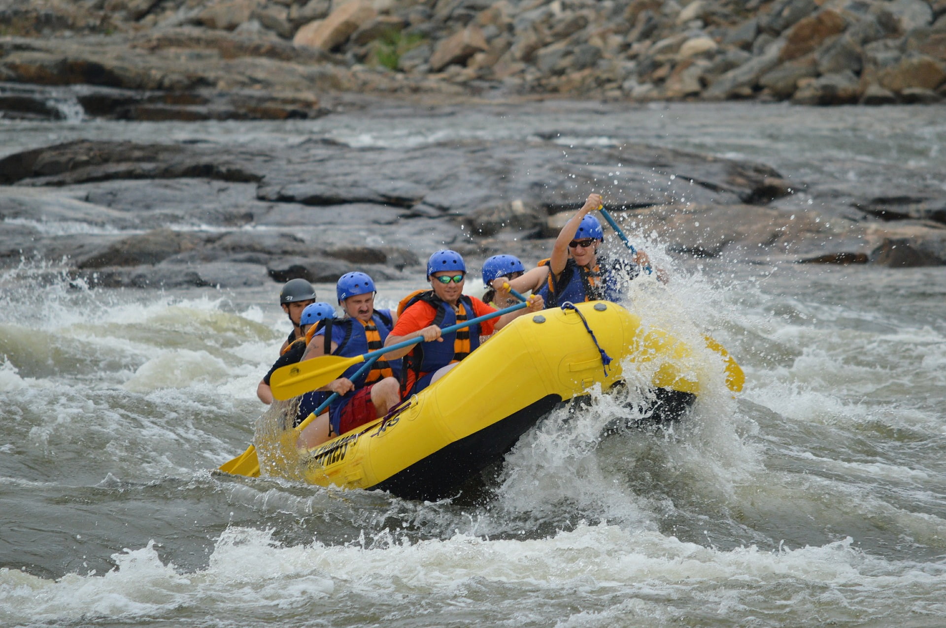 rafting Tibet
